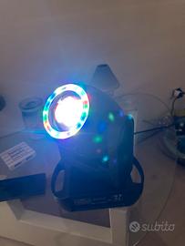 Testa rotante a LED per DJ