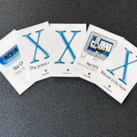 Adesivi Apple OS X vintage