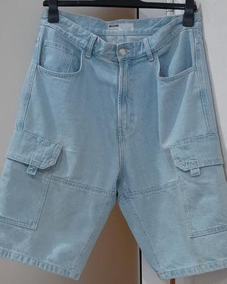 Bermuda jeans uomo Bershka taglia 46 italiana 