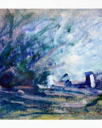 Innocenzo Orici, Silenzio 1979, Acrilico Originale