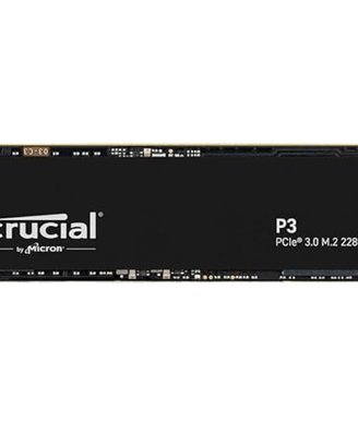 Crucial P3 1TB M.2 PCIe Gen3 NVMe 3500MB/s