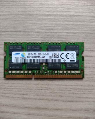 RAM Laptop Samsung 8GB DDR3L 1600MHz