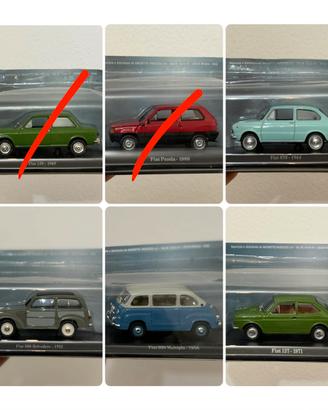Modellini Fiat collezione - Hachette