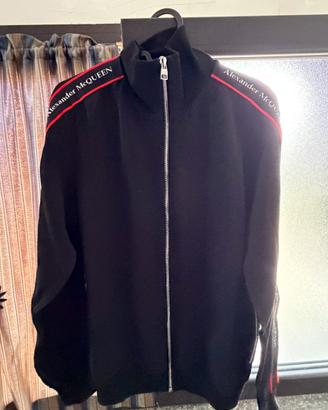 Felpa nera Alexander Mcqueen uomo