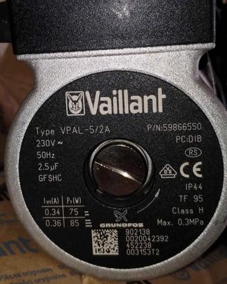 Vaillant pompa  Vpal-5/2a
