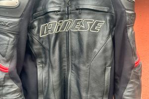 Giacca dainese in pelle moto