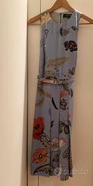 vestito gucci azzurro fiori