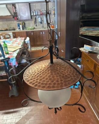 Lampada di rame
