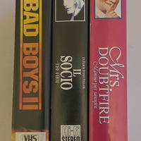 Vhs Bad Boys 2-Il Socio-Mrs Doubtfire