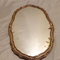 Specchio Antico con cornice in argento 