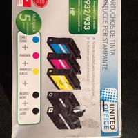 Cartucce stampante HP compatibili nero + colori