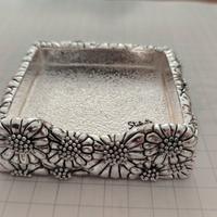 Portaoggetti Portamemo - argento laminato STILARTE