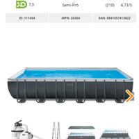 Piscina fuori terra Intex