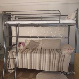 Letto a soppalco Ikea Svarta