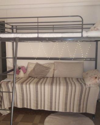 Letto a soppalco Ikea Svarta