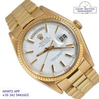 ROLEX  Day-Date 1803 President white Red Quarter