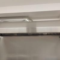 cappa a parete 250x90x45h