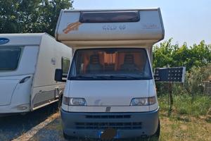 Camper mansardato Fiat Ducato 1900 TD