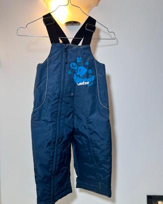 Salopette sci bambino 18 mesi