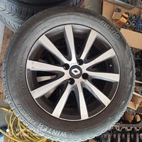 Cerchi e gomme termiche 205/60/16 Renault Captur