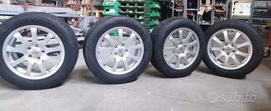 Set di Cerchi in lega da 17"+Gomme-Nissan Qashqai