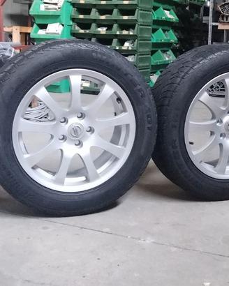 Set di Cerchi in lega da 17"+Gomme-Nissan Qashqai
