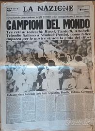 Giornale Italia campione del mondo 1982