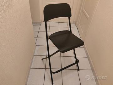 IKEA  sedia sgabello pieghevole Franklin 63cm