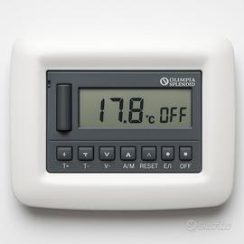 TERMOSTATO ELETTRON. PER VENTILCONVETTORI CON LCD