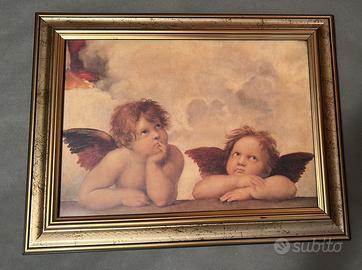 Quadro putti angeli Raffaello