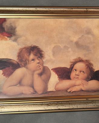 Quadro putti angeli Raffaello