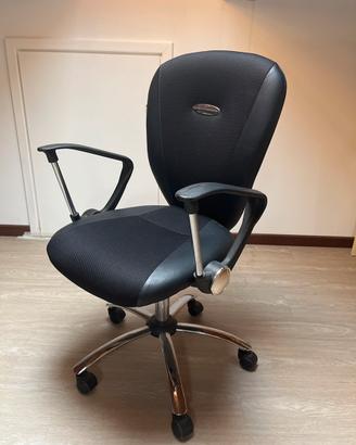 Sedia da ufficio scrivania ergonomica girevole