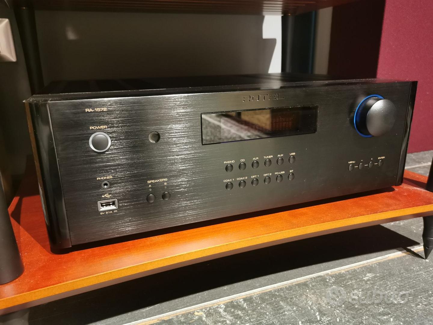 Subito AUDIO & VIDEO SOLUTIONS ROTEL RA1572 Audio/Video In