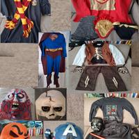 Set di 9 travestimenti Carnevale  Giocati ma in bu