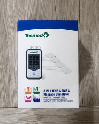 Elettrostimolatore Tesmed TENS EMS 3 in 1 completo
