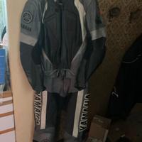 TUTA IN PELLE PISTA YAMAHA TG.54