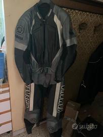 TUTA IN PELLE PISTA YAMAHA TG.54