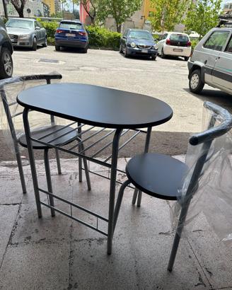 Tavolo bistrot con 2 sedie