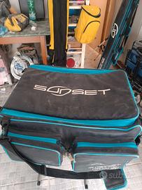 borsa porta tutto per pesca