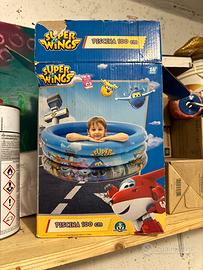 Piscina per bamnini super wings 100cm