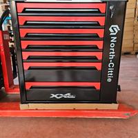 North-Cittie XXL ROSSO – 7 CASSETTI PIENI – NUOVO 