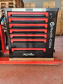 North-Cittie XXL ROSSO – 7 CASSETTI PIENI – NUOVO 