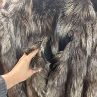 Cappotto di pelliccia da donna.