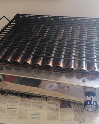 Griglia barbecue artigianale a gas metano