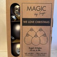 Palline di Natale in vetro puro “Magic by Inge”