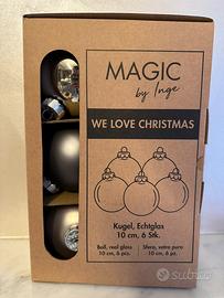 Palline di Natale in vetro puro “Magic by Inge”