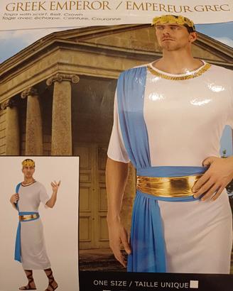 ABITO IMPERATORE GRECO TAGLIA M 