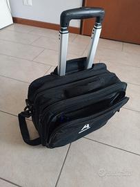Borsa-trolley nuova per portare pc e documenti