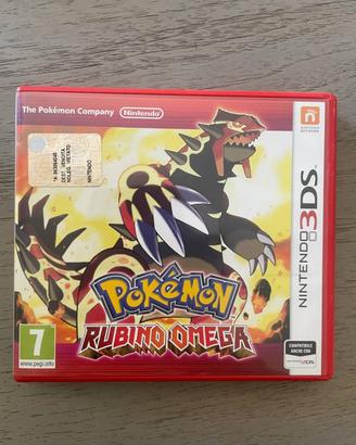 Pokèmon Omega Rubino Nintendo 3DS compatibile 2ds