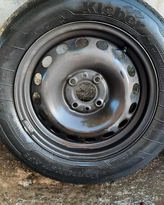 Cerchi in ferro r14 per fiat punto panda lancia